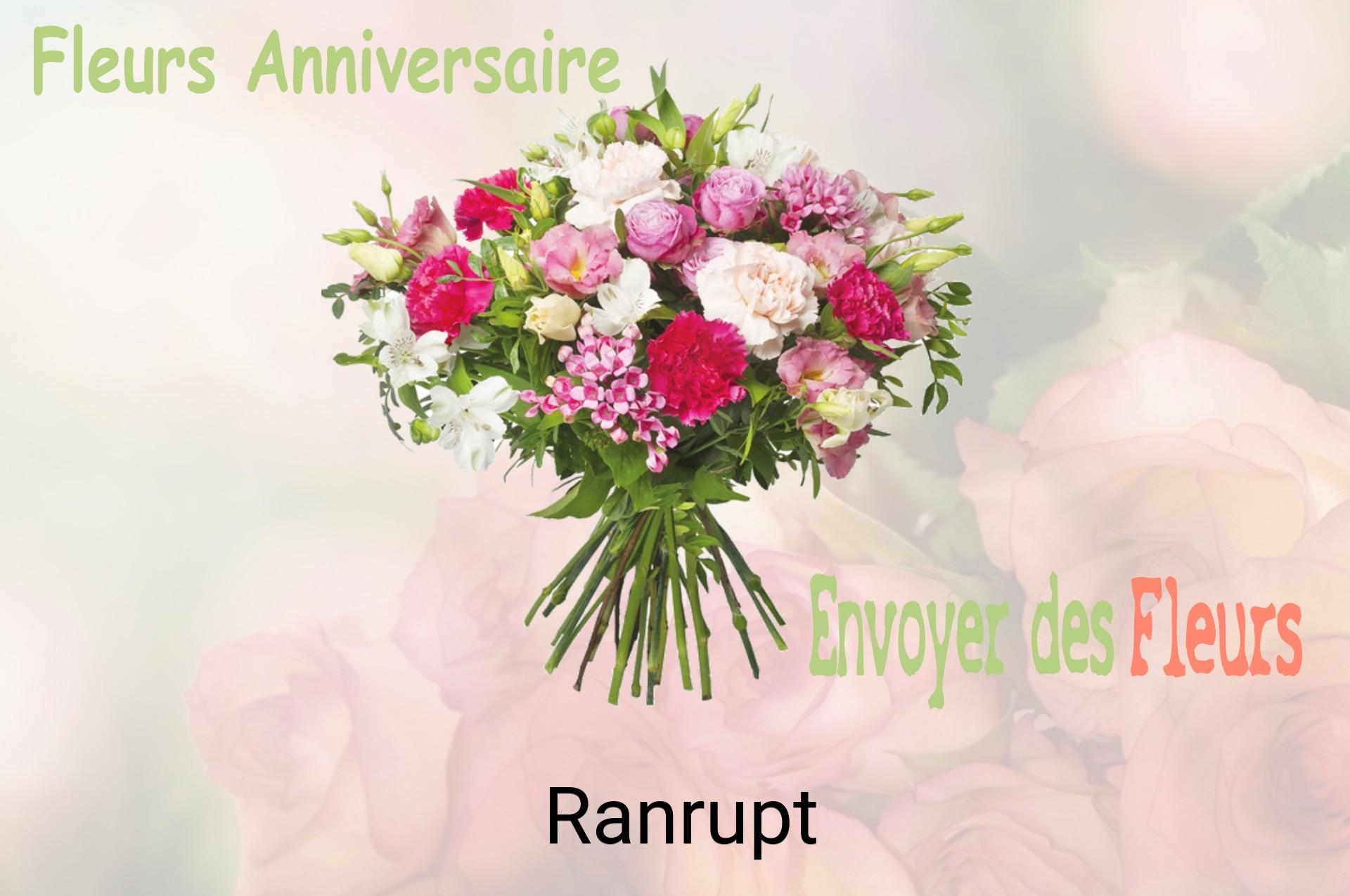 Bouquet de fleurs d’anniversaire livré à Ranrupt