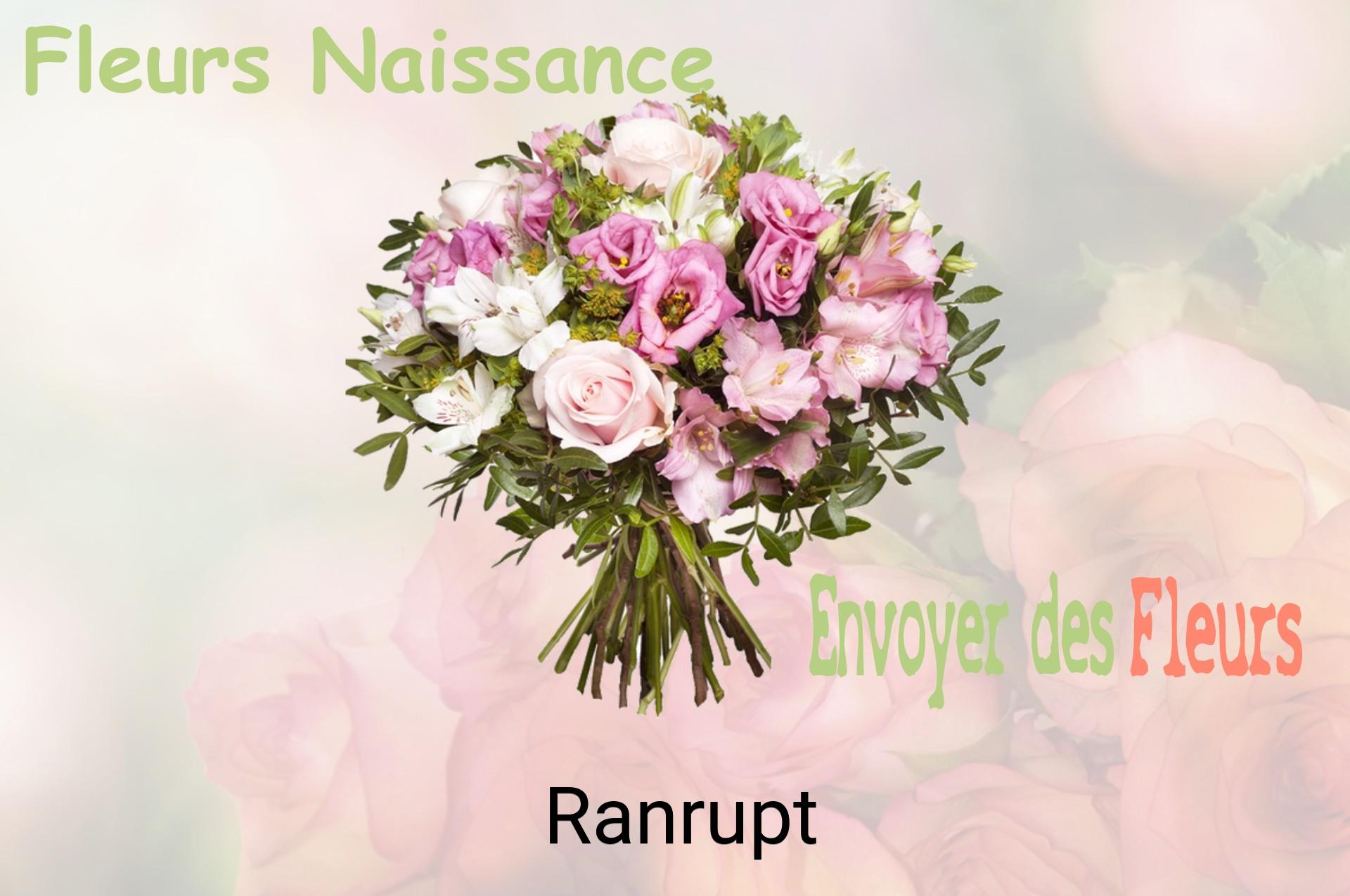 Bouquet de fleurs de naissance livré à Ranrupt